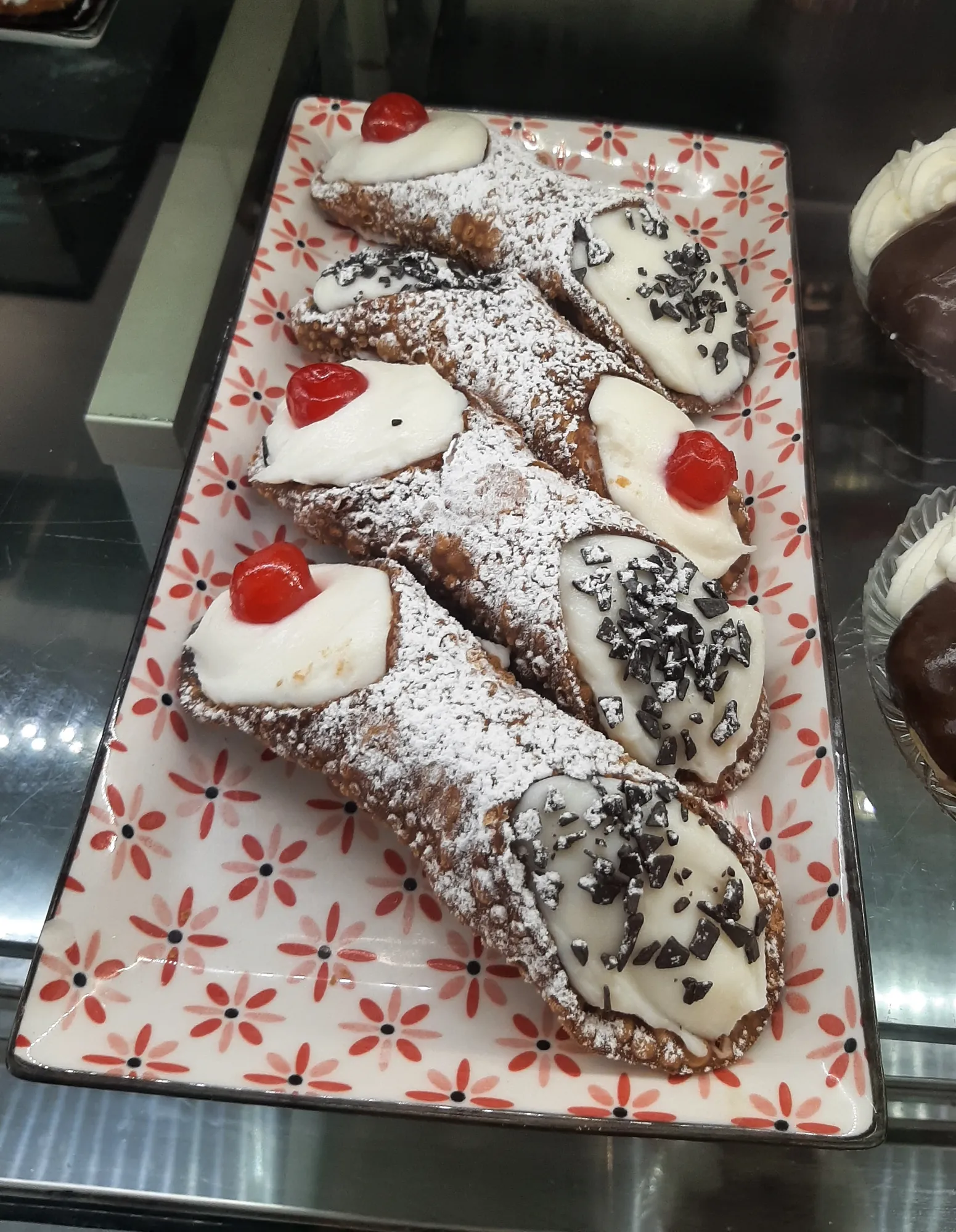 Cannoli siciliani fotografati ad Alcamo